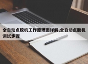 全自动点胶机工作原理图详解,全自动点胶机调试步骤